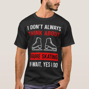 T-shirt Pensez au patinage artistique