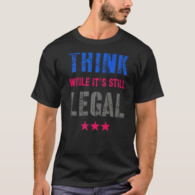 T-shirt Pensez Bien Que Ce Soit Toujours Le Programme Réfo (Devant)