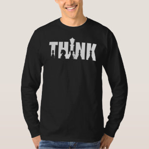 T-shirt Pensez Costume de pièce d'échecs Chess Club