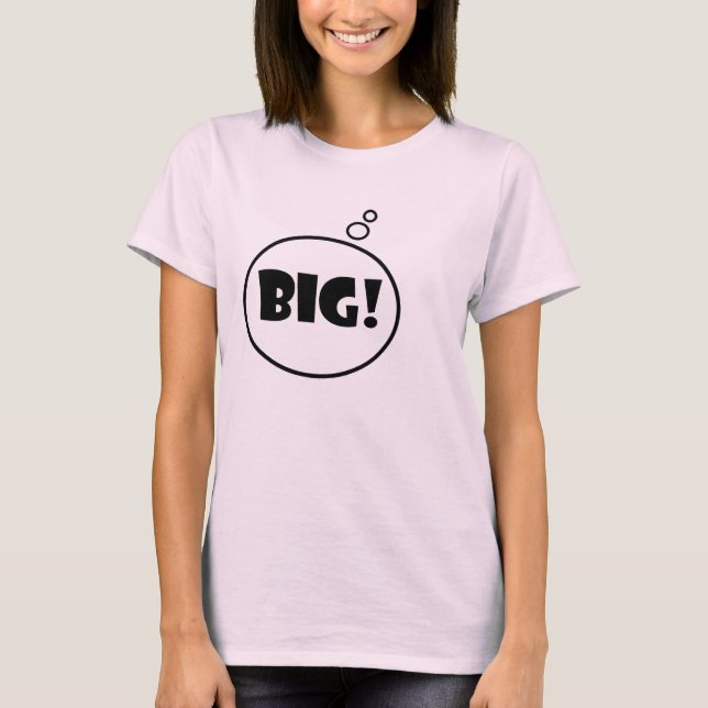 T-shirt Pensez grand ! (Devant)