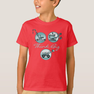 T-shirt Pensez la grande construction