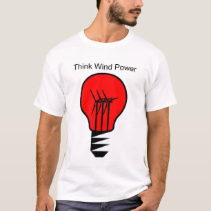 T-shirt Pensez l'énergie éolienne