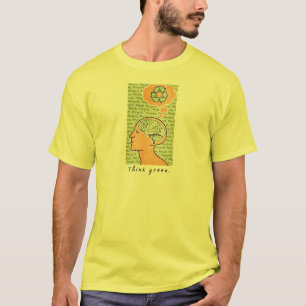 T-shirt Pensez les ressources intellectuelles vertes
