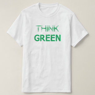T-shirt Pensez vert