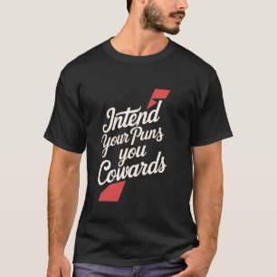 T-shirt Pensez vos jeux de mots, lâches -------