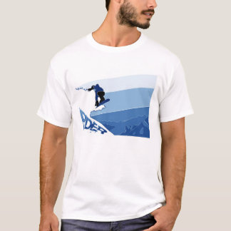 T-shirt Pensionnaire bleu
