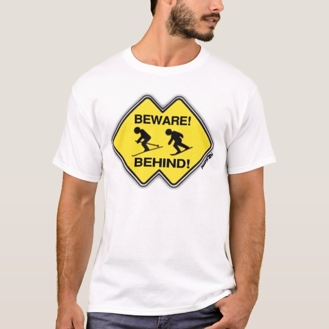 T-shirt pensionnaires sournois de neige (Devant)