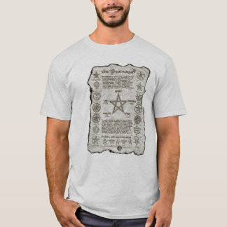 T-shirt pentagone étoilé