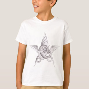 T-shirt Pentagone étoilé de dragon