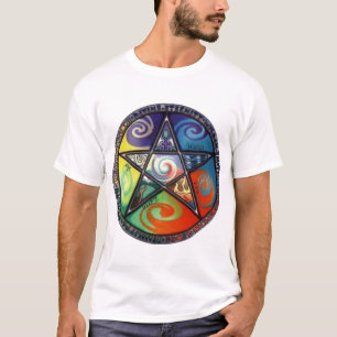 T-shirt Pentagone étoilé de Wiccan