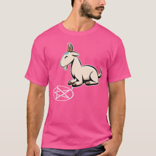 T-shirt Pentagram de chèvre Chèvre