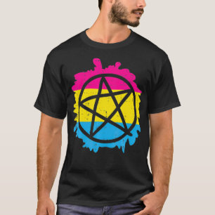 T-shirt Pentagram Panseul Pride Drapeau Pan Satanic Occult