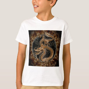 T-shirt Pentagramme dragon