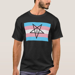 T-shirt Pentagramme Trans Pride