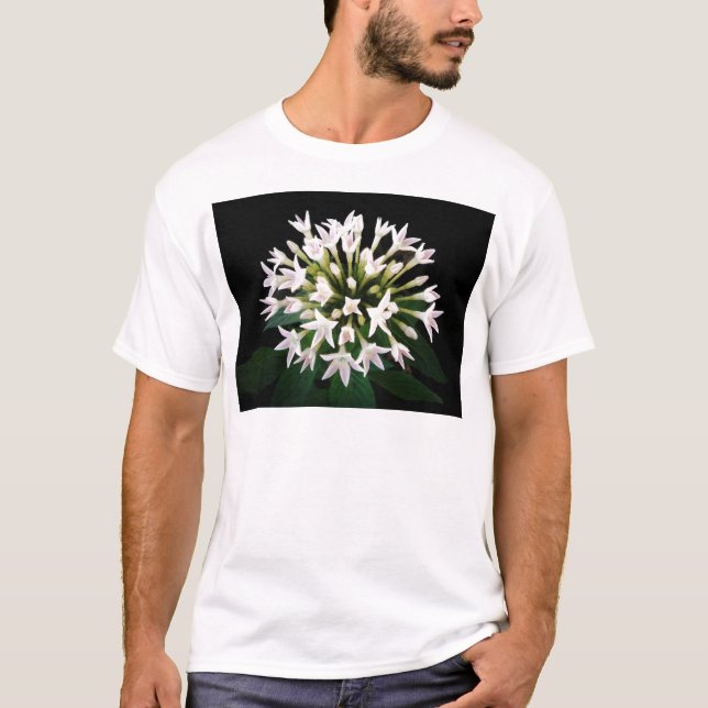 T-shirt Pentas blancs (Devant)