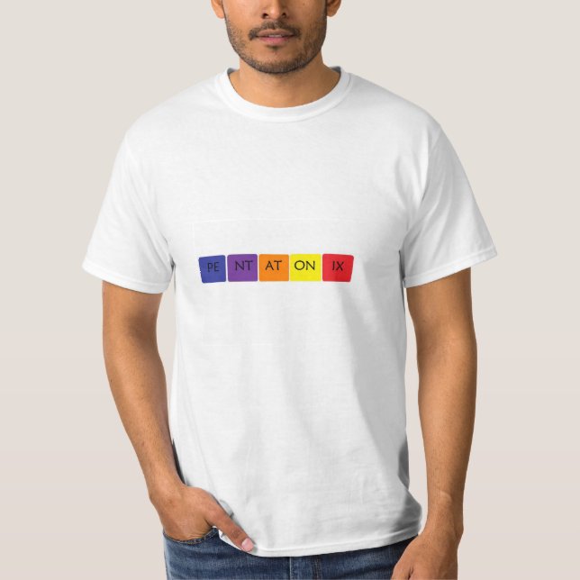 T-shirt Pentat-chemise (Devant)