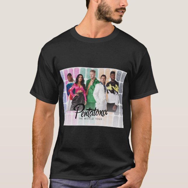 T-shirt Pentatonix Le Tour du Monde ptx (Devant)