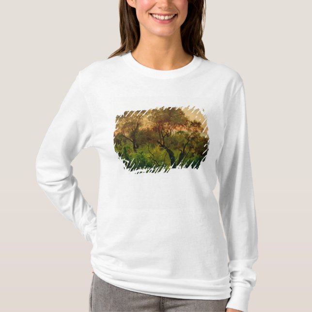 T-shirt Pente avec les oliviers (Devant)