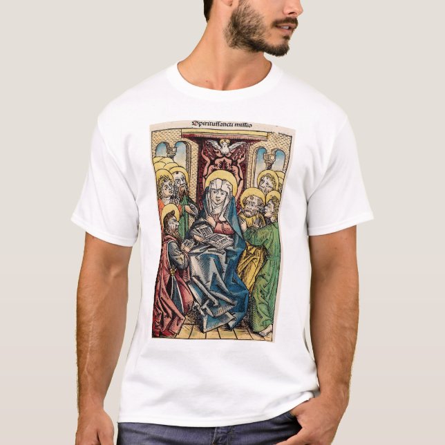 T-shirt Pentecôte après dimanche de Pâques (Devant)