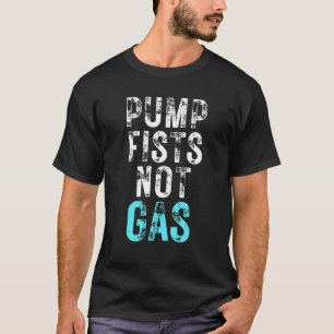 T-shirt Pénurie De Gaz Etats-Unis Poings De Pompe Américai