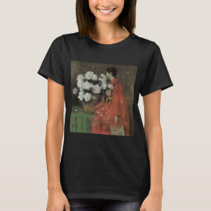 T-shirt Peonies de William Merritt Chase, Art Vintage