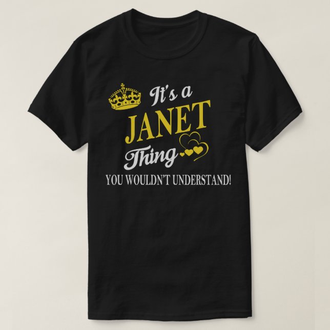 T-shirt People Call Me Janet Jackson Idol Gift Fot You (Design devant)