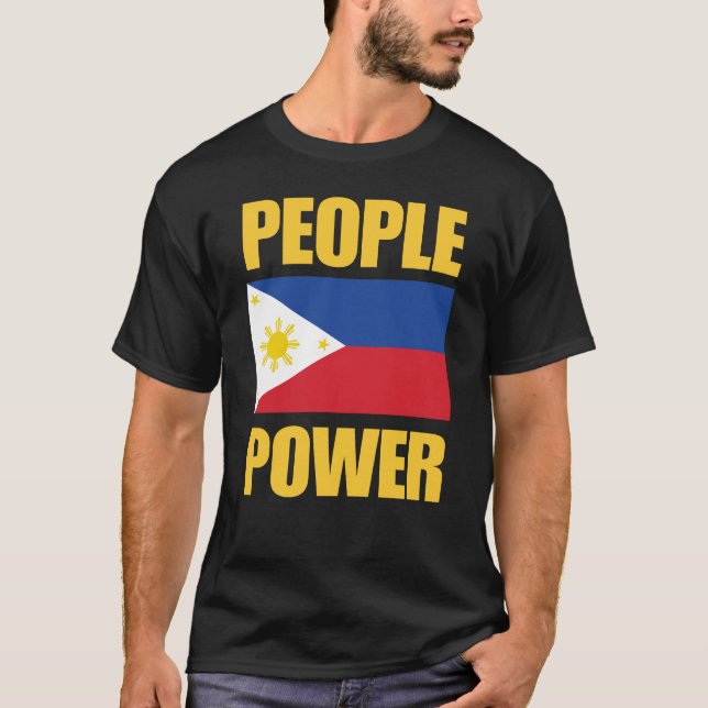 T-shirt People Power Impeach Marcos Tee Corruption Protest (Devant)