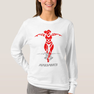 T-shirt PEPAGear - logo de StrongWoman - hoody