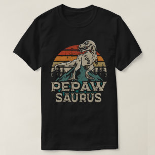 T-shirt Pepawsaurus Dinosaur Grandpa Saurus Fête des pères