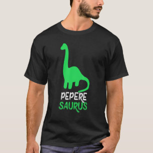 T-shirt Pepere-Saurus Dino Dinosaur Dinosaure Pepere-Sauru