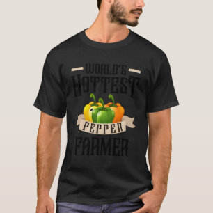 T-shirt Pepper Gardener Le Producteur De Poivre Le Plus Ho