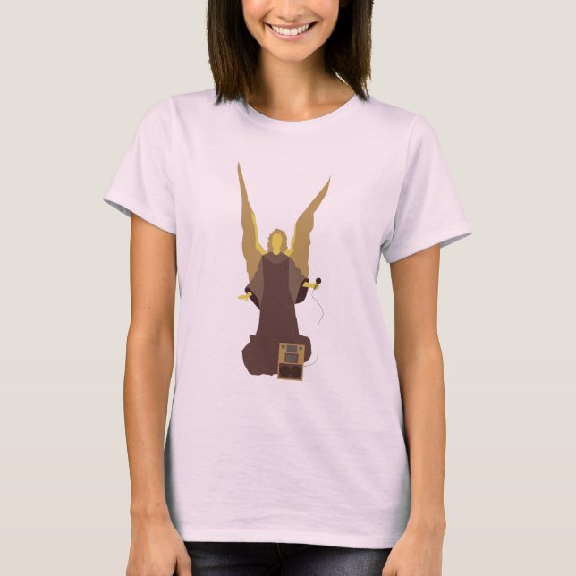 T-shirt Peppermill Karaoke Angel Long Manche (Devant)