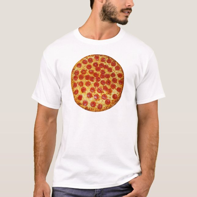 T-shirt Pepperoni Pizza (Devant)