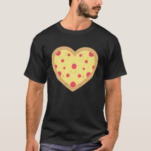 T-shirt Pepperoni Pizza Coeur Saint Valentin Nourriture it