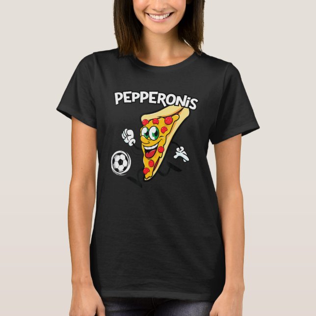 T-shirt Pepperonis Soccer (Coach Marc) (Devant)
