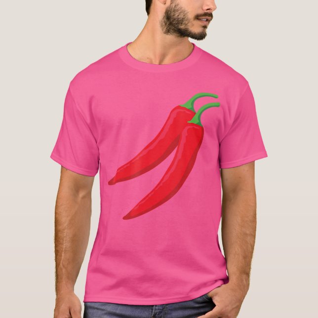 T-shirt Peppers chili (Devant)