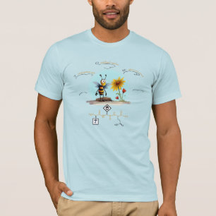 T-shirt peptide JOE, Bee-7 avec texte personnalisé, léger
