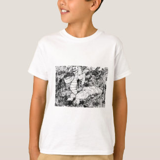 T-shirt Percentum Godzilla