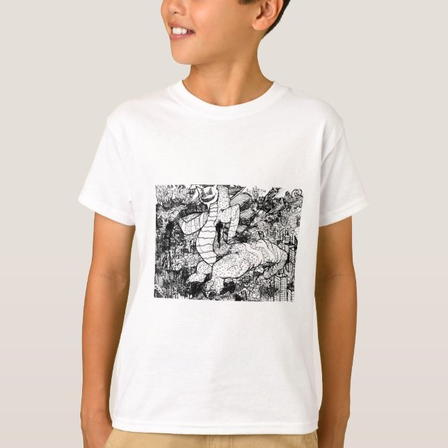 T-shirt Percentum Godzilla (Devant)