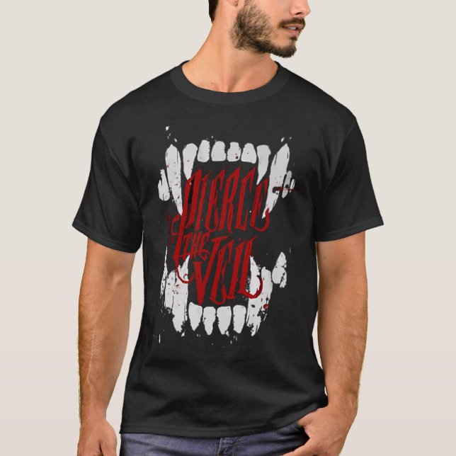 T-shirt Percer Le Voile Rouge (Devant)