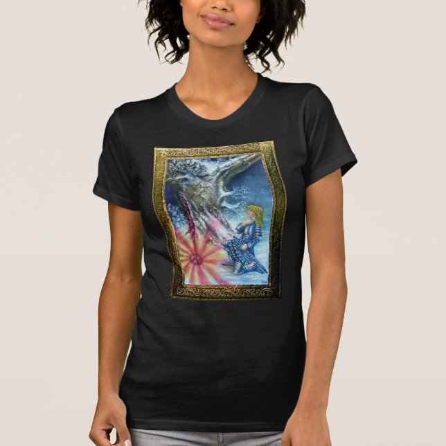 T-SHIRT PERCEVATION ET VISION DU SAINT-GRAIL (Devant)