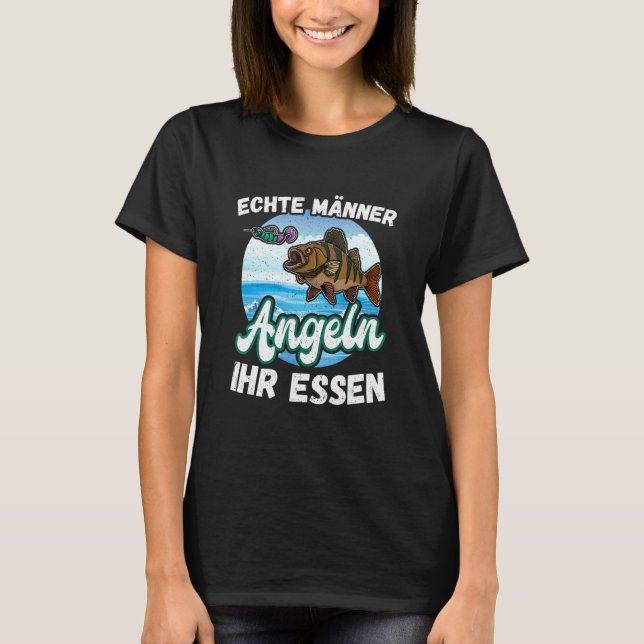 T-shirt Perche Sandre Perche Pêche Humour 3 (Devant)