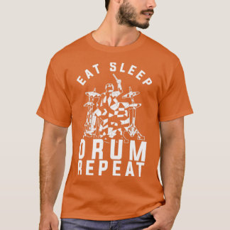 T-shirt Percussion Gift Musical Instrument Musician Drums