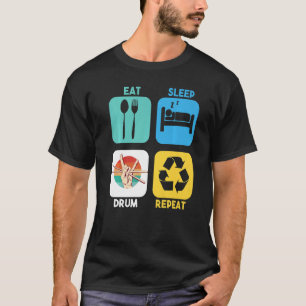 T-shirt Percussion instrument tambour musique tambour musi