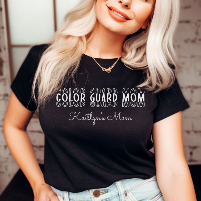 T-shirt Percussion Marching Band Maman Personnalisable (Percussion Marching Band Mom Customizable T-Shirt
)