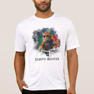 T-shirt *~* Percussionniste Cool Cat DRUM Player AP91