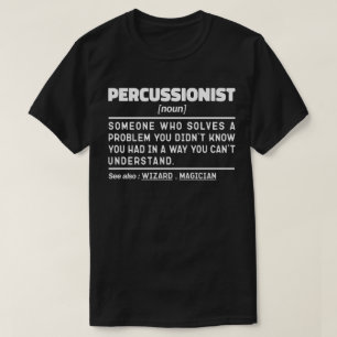 T-shirt Percussionniste Noun Instruments de musique instru