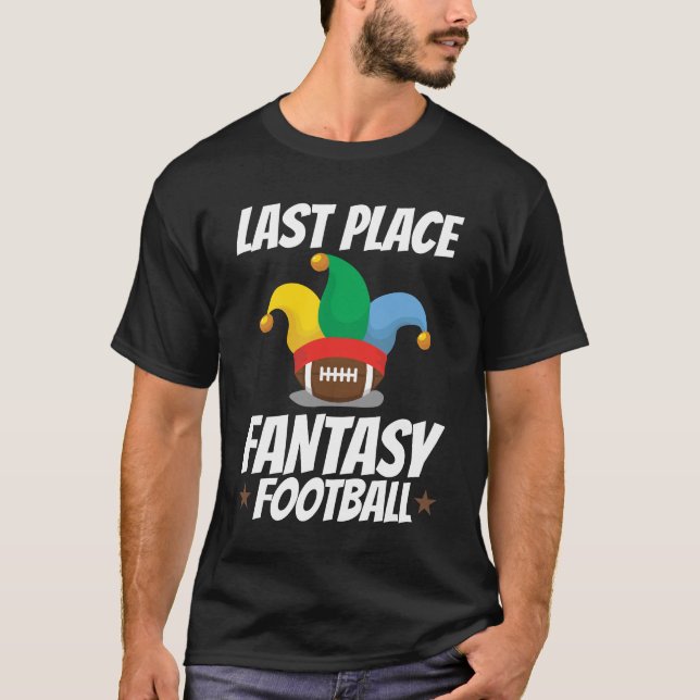 T-shirt Perdant de football Imaginaire dernière place (Devant)