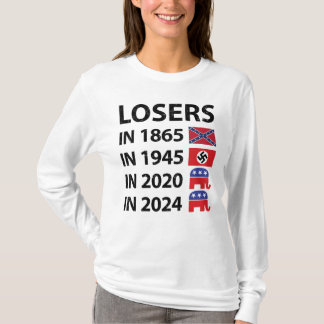 T-shirt Perdants en 1865 perdants en 1945 perdants en 2020