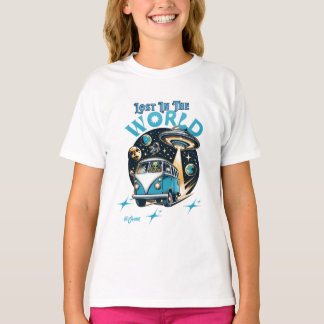 T-shirt Perdez-vous dans le mot avec ce magnifique